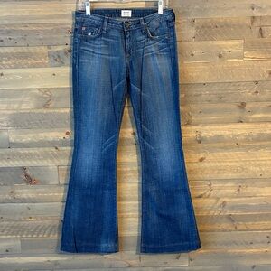 EXCELLENT - Hudson Jeans - gently distressed- size 28
